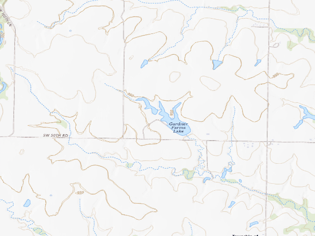 USGS topographic map of Shawnee Trail Conservation Area