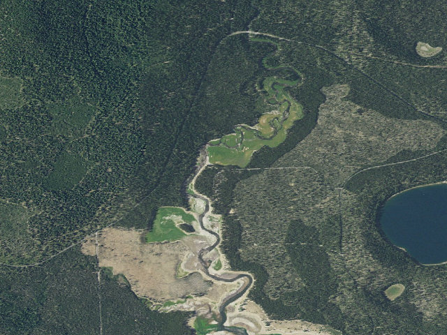 Aerial image of Sheep Bridge
