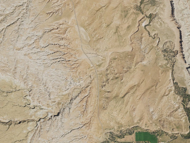 Aerial image of Sheets Gulch