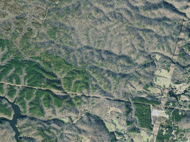 Aerial image of Sheffield WMA - Cochran camping area