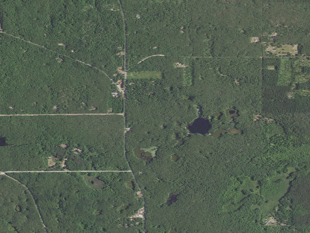 Aerial image of Shelley Lake Recreation Area