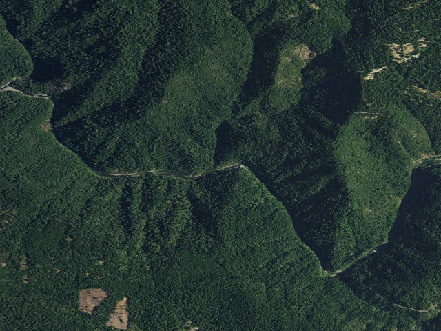 Aerial image of Shenanigan Flat
