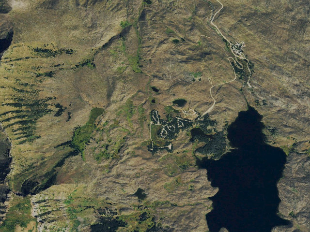 Aerial image of Shepherds Rim / Trappers Lake