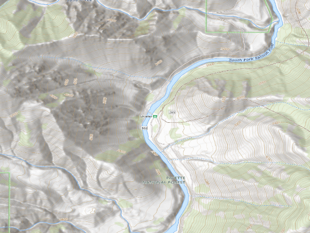 USGS topographic map of Shiefer
