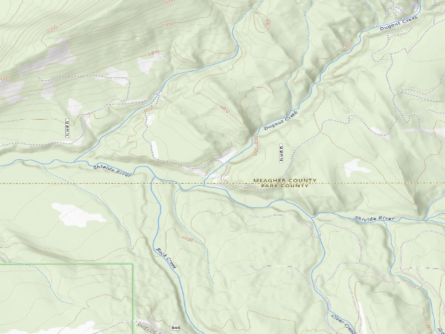 USGS topographic map of Shieldsloop08