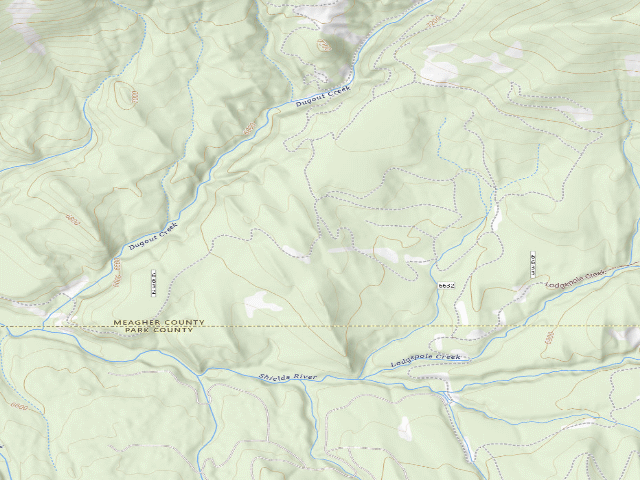 USGS topographic map of Shieldsloop10