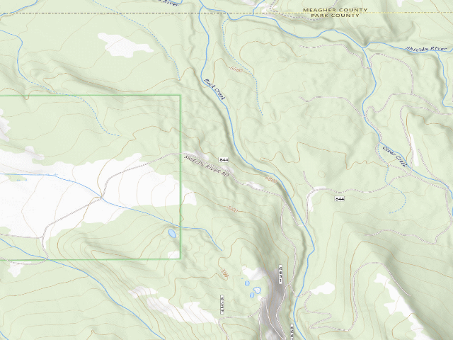 USGS topographic map of Shieldsloop33