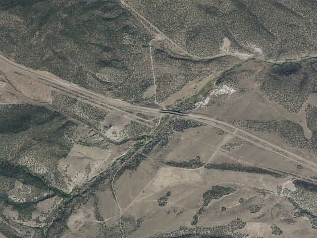 Aerial image of Shingle Creek Dispersed Camping