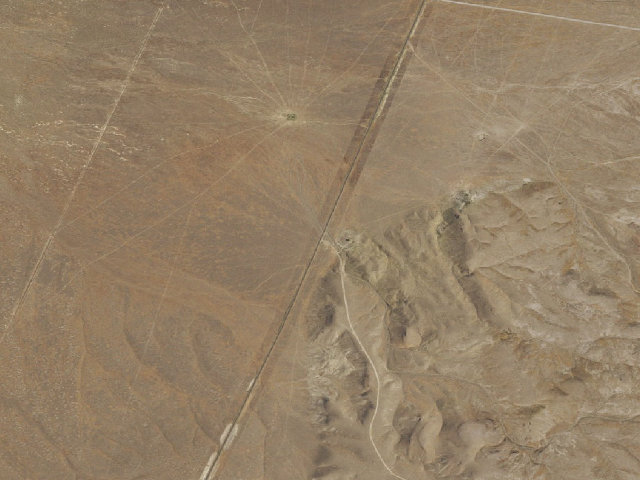 Aerial image of Shoshone Ohv Trail System