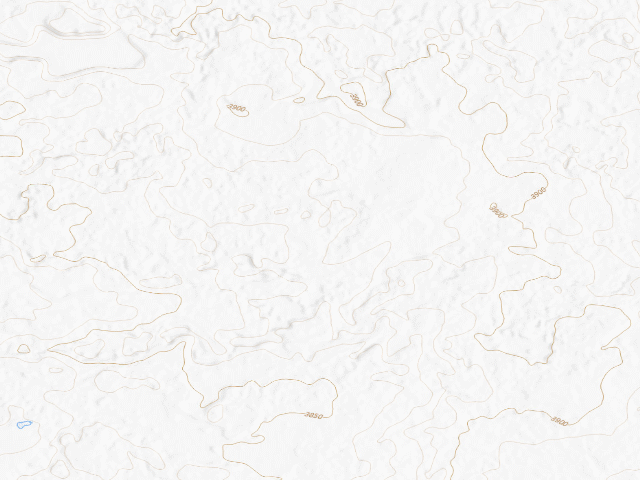 USGS topographic map of Shoshone Wilderness Study Area