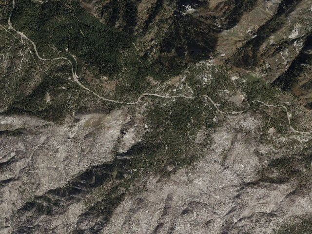 Aerial image of Showers Point Group Campground