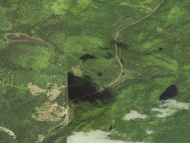 Aerial image of Sht- Aspen Knob