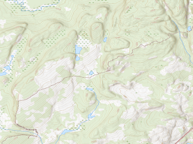 USGS topographic map of Sht- Beaver Pond