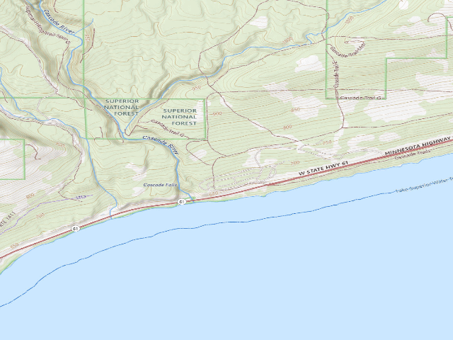 USGS topographic map of Sht- Big White Pine