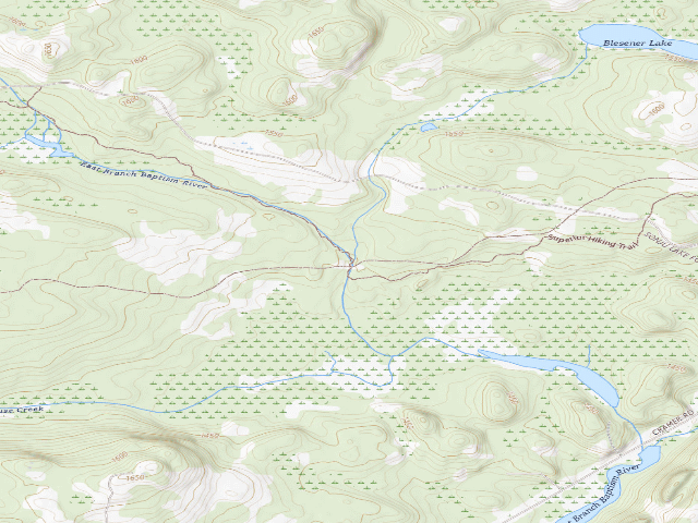 USGS topographic map of Sht-Blesner Creek