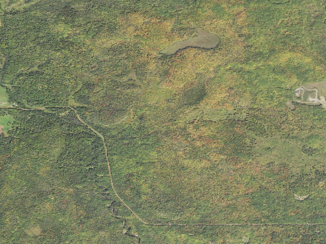 Aerial image of Sht- Crow Creek Valley