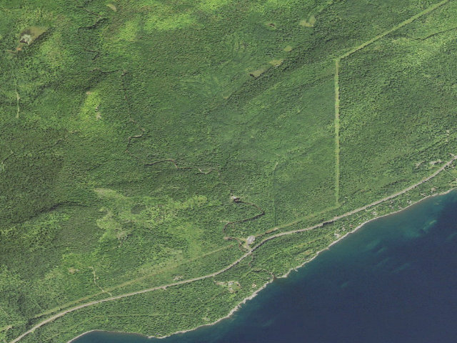 Aerial image of Sht- East Caribou River