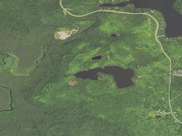 Aerial image of Sht- East Lake Agnes