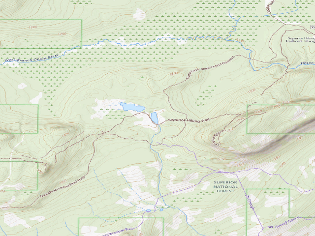 USGS topographic map of Sht- East Leveaux