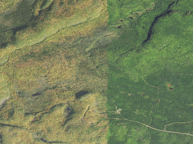 Aerial image of Sht-East Palisade Creek