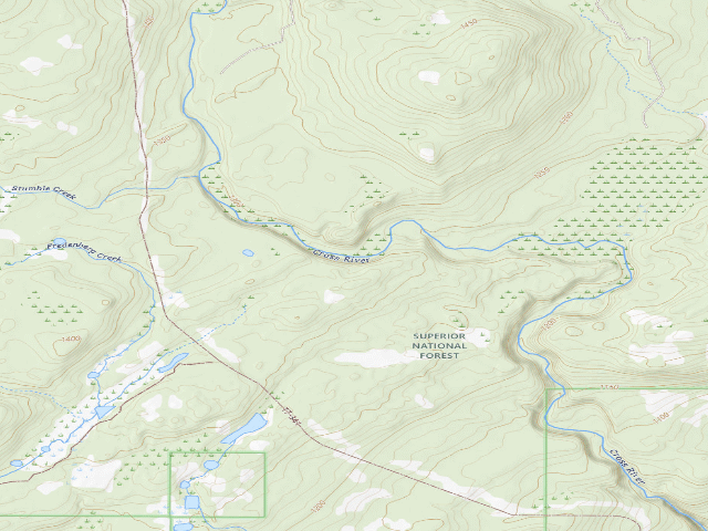 USGS topographic map of Sht- Falls
