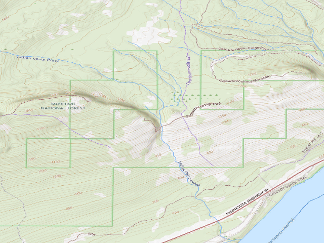 USGS topographic map of Sht- Indian Creek
