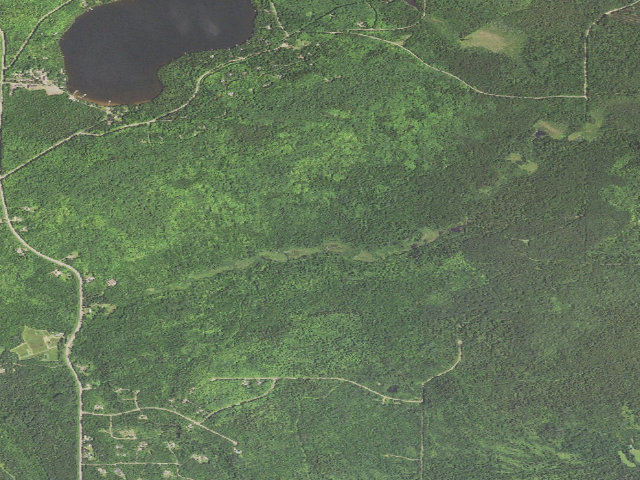 Aerial image of Sht- Jonvick Creek