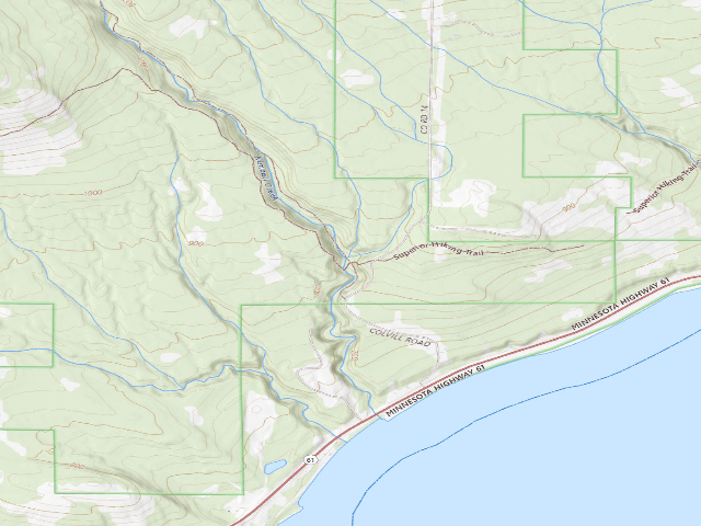 USGS topographic map of Sht- Kimball Creek