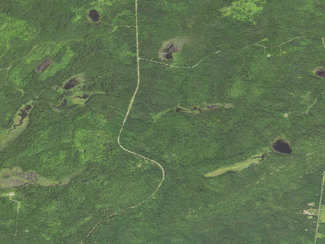 Aerial image of Sht- North Carlson Pond