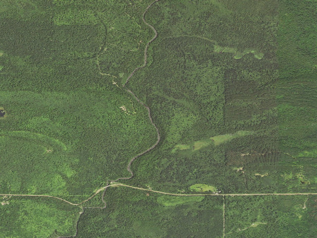 Aerial image of Sht- North Cascade River