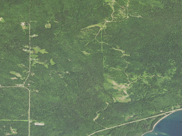 Aerial image of Sht- North Little Brule River