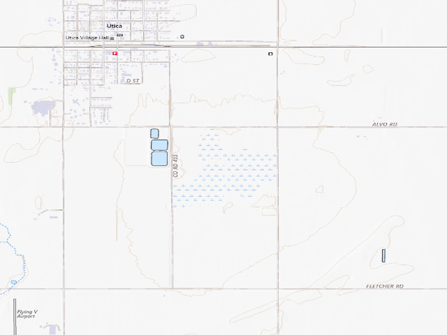 USGS topographic map of Shypoke WMA