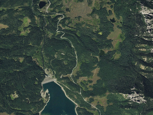 Aerial image of Silver Jack