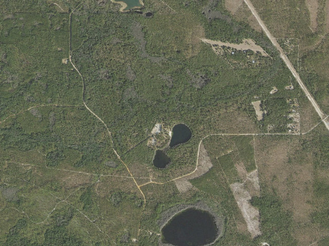 Aerial image of Silver Lake
