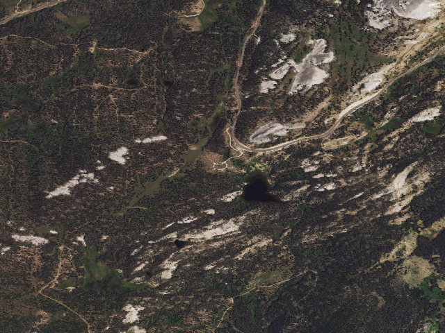 Aerial image of Silver Lake