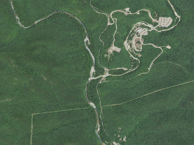 Aerial image of Sinking Creek Campground