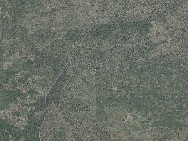 Aerial image of Sisters Cow Camp