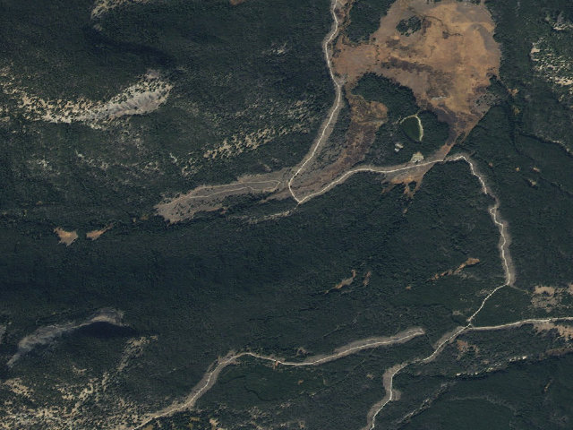 Aerial image of Site 1