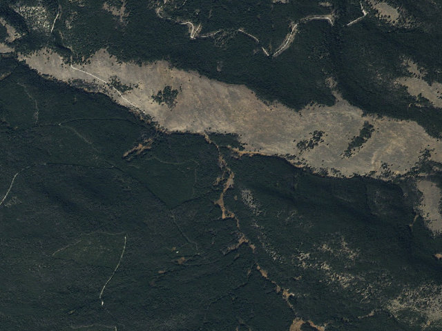 Aerial image of Site 1