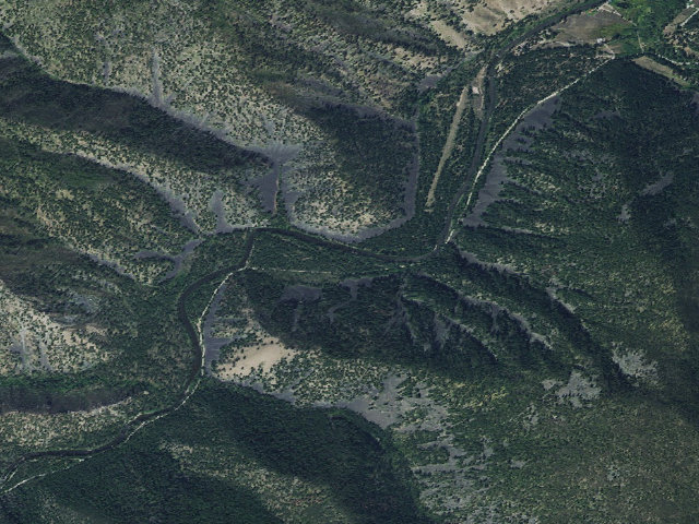 Aerial image of Site 1
