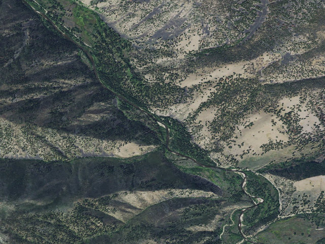 Aerial image of Site 12