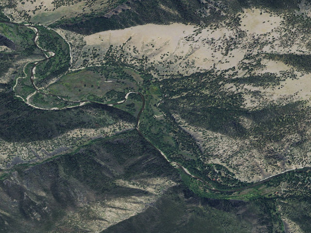 Aerial image of Site 13