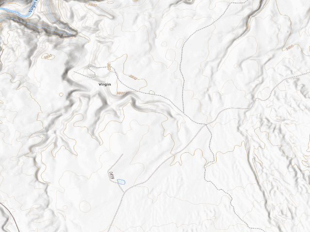 USGS topographic map of Site 19