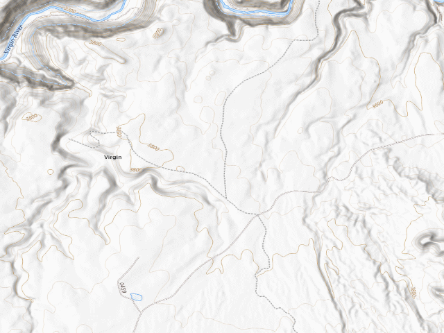 USGS topographic map of Site 27