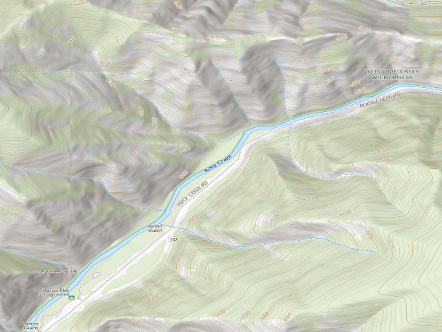 USGS topographic map of Site 3