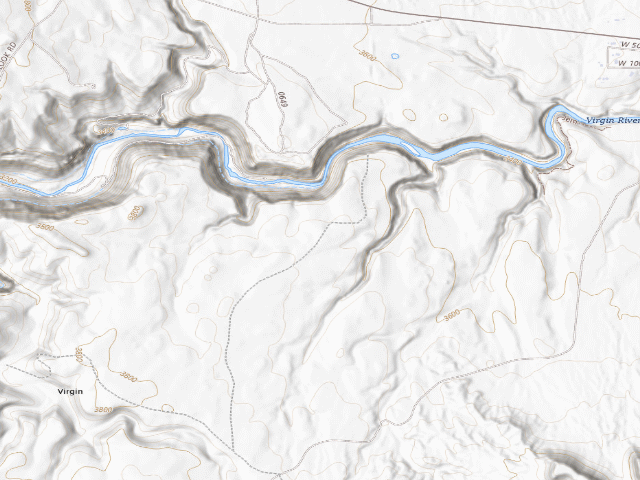 USGS topographic map of Site 35