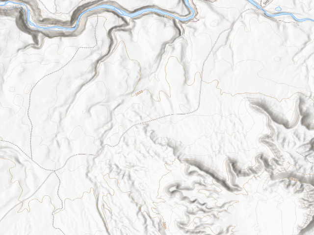 USGS topographic map of Site 38