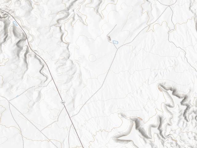 USGS topographic map of Site 4