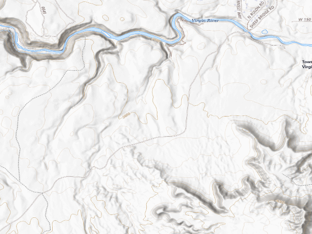 USGS topographic map of Site 43