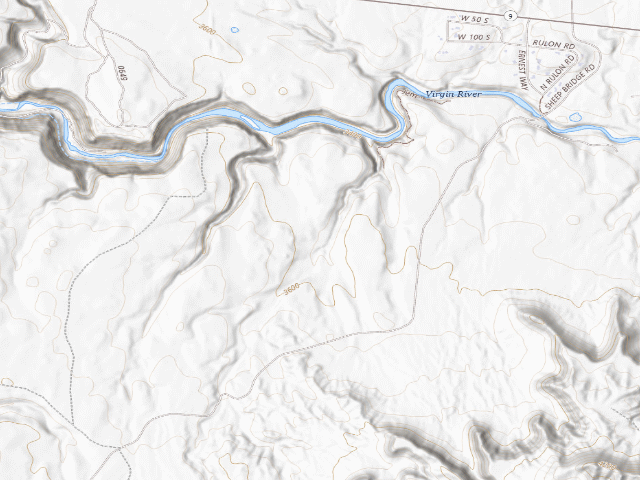 USGS topographic map of Site 47